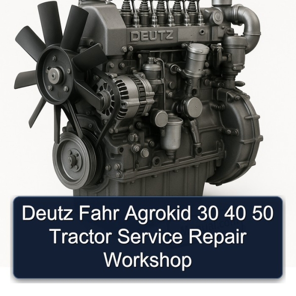 Deutz Fahr Agrokid 30 40 50 Tractor Service Repair Workshop