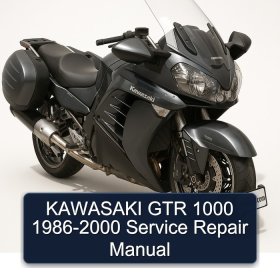 KAWASAKI GTR 1000 1986-2000 Service Repair Manual