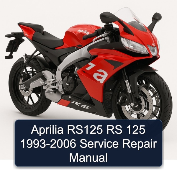 Aprilia RS125 RS 125 1993-2006 Service Repair Manual
