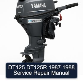 DT125 DT125R 1987 1988 Service Repair Manual