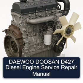 DAEWOO DOOSAN D427 Diesel Engine Service Repair Manual