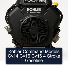 Kohler Command Models Cv14 Cv15 Cv16 4 Stroke Gasoline