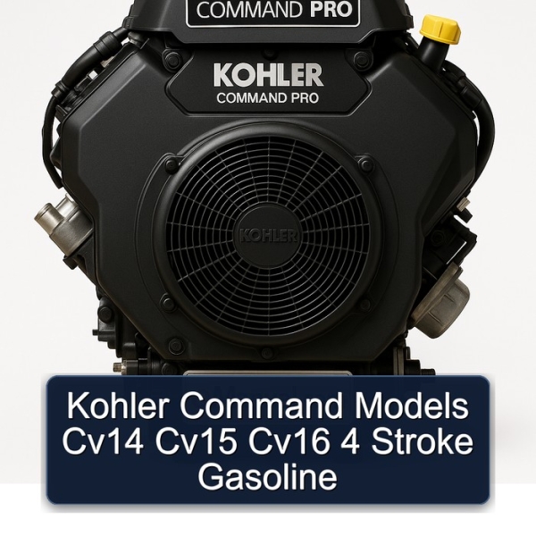 Kohler Command Models Cv14 Cv15 Cv16 4 Stroke Gasoline