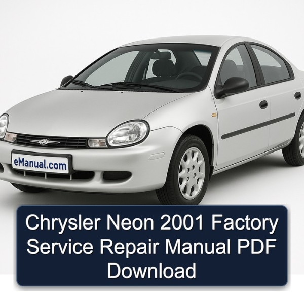 Chrysler Neon 2001 Factory Service Repair Manual PDF Download