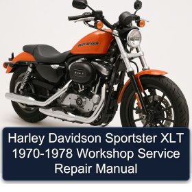 Harley Davidson Sportster XLT 1970-1978 Workshop Service Repair Manual