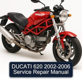 DUCATI 620 2002-2006 Service Repair Manual