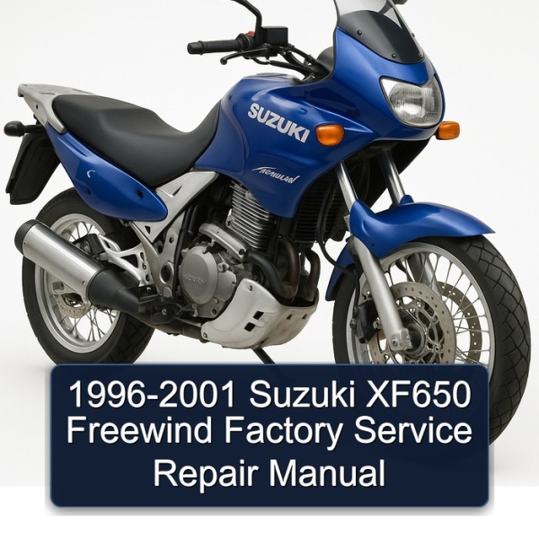 1996-2001 Suzuki XF650 Freewind Factory Service Repair Manual