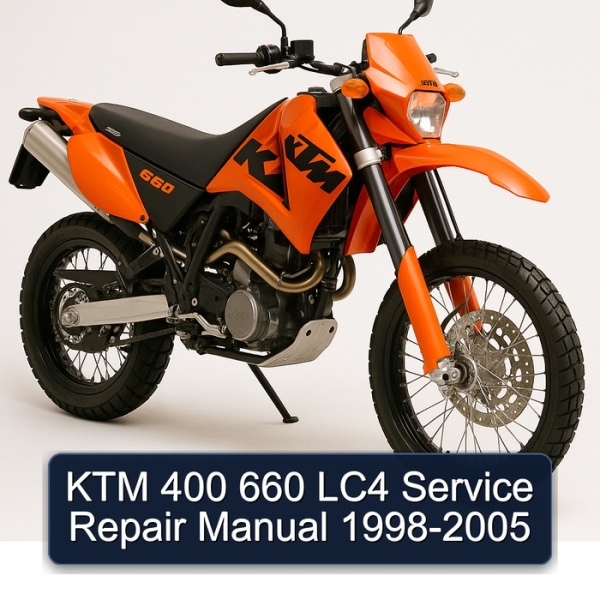 KTM 400 660 LC4 Service Repair Manual 1998-2005
