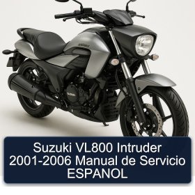 Suzuki VL800 Intruder 2001-2006 Manual de Servicio ESPANOL