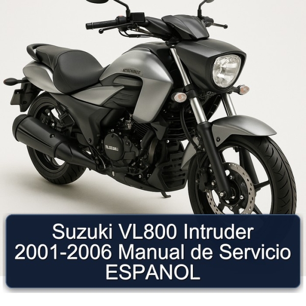 Suzuki VL800 Intruder 2001-2006 Manual de Servicio ESPANOL