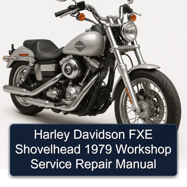 Harley Davidson FXE Shovelhead 1979 Workshop Service Repair Manual