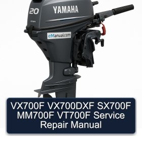 VX700F VX700DXF SX700F MM700F VT700F Service Repair Manual
