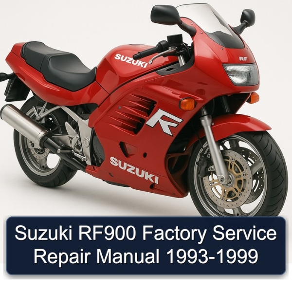 Suzuki RF900 Factory Service Repair Manual 1993-1999