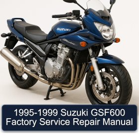 1995-1999 Suzuki GSF600 Factory Service Repair Manual