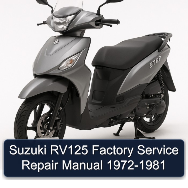 Suzuki RV125 Factory Service Repair Manual 1972-1981
