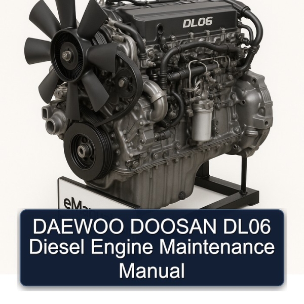 DAEWOO DOOSAN DL06 Diesel Engine Maintenance Manual