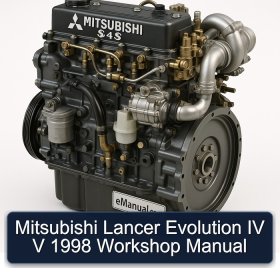 Mitsubishi Lancer Evolution IV V 1998 Workshop Manual