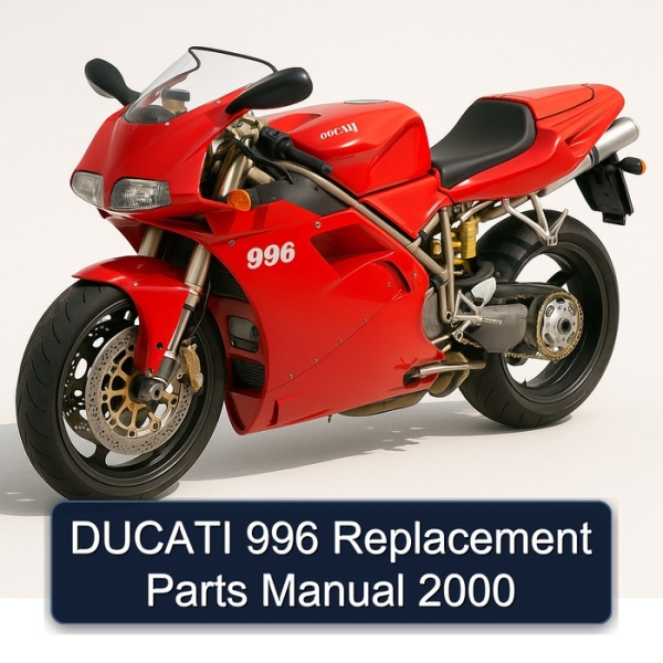 DUCATI 996 Replacement Parts Manual 2000