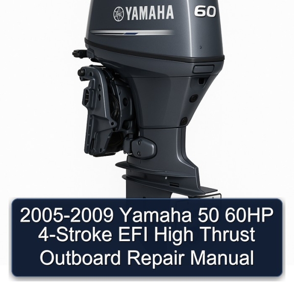 2005-2009 Yamaha 50 60HP 4-Stroke EFI High Thrust Outboard Repair Manual