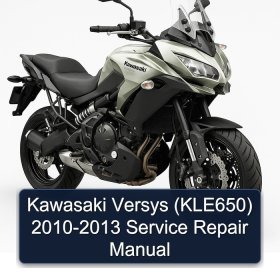Kawasaki Versys (KLE650) 2010-2013 Service Repair Manual