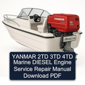 YANMAR 2TD 3TD 4TD Marine DIESEL Engine Service Repair Manual Download PDF