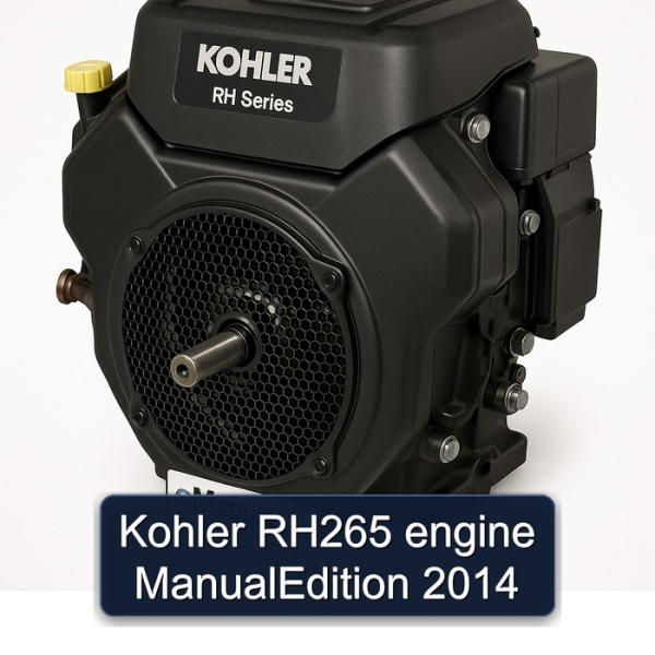 Kohler RH265 engine ManualEdition 2014