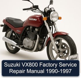 Suzuki VX800 Factory Service Repair Manual 1990-1997