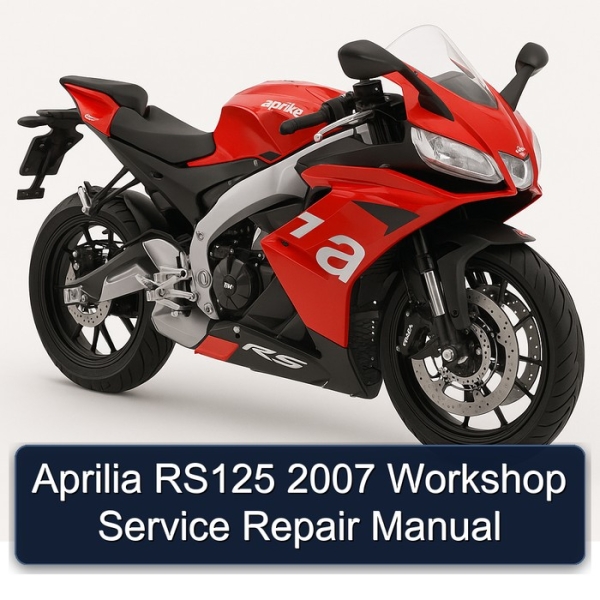 Aprilia RS125 2007 Workshop Service Repair Manual