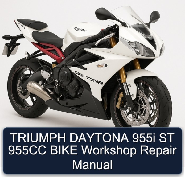 TRIUMPH DAYTONA 955i ST 955CC BIKE Workshop Repair Manual