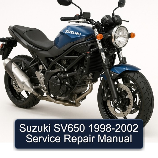 Suzuki SV650 1998-2002 Service Repair Manual