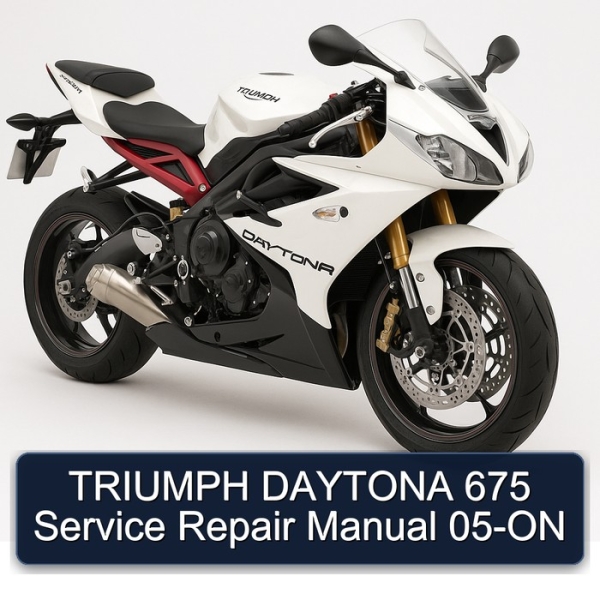 TRIUMPH DAYTONA 675 Service Repair Manual 05-ON