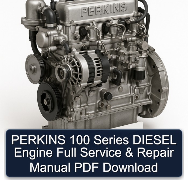 PERKINS 100 Series DIESEL Engine Full Service & Repair Manual PDF Download