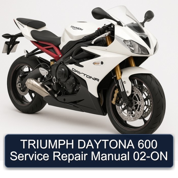 TRIUMPH DAYTONA 600 Service Repair Manual 02-ON