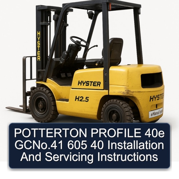 Instrucciones de Instalación y Servicio - Potterton Profile 40e GCNo.41 605 40