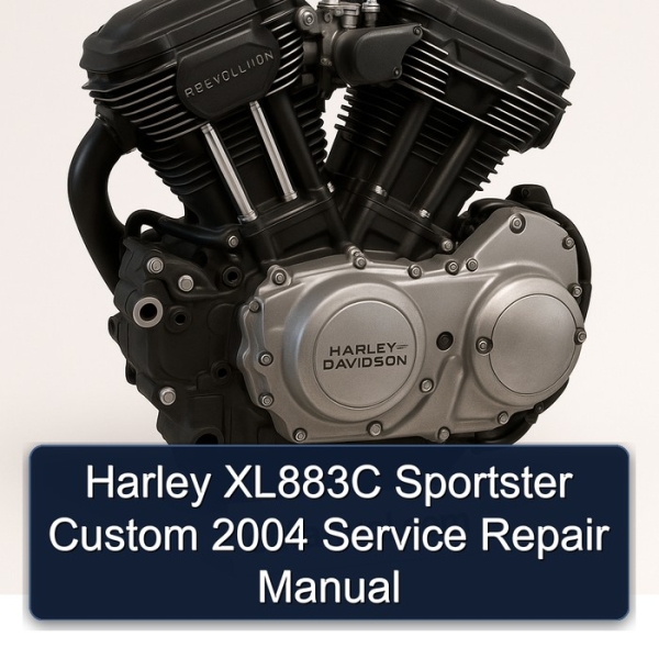 Harley XL883C Sportster Custom 2004 Service Repair Manual