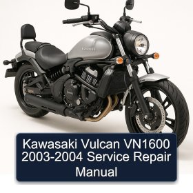Kawasaki Vulcan VN1600 2003-2004 Service Repair Manual
