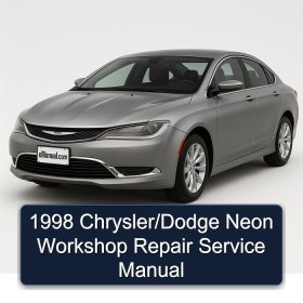 1998 Chrysler/Dodge Neon Workshop Repair Service Manual