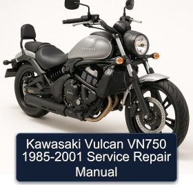 Kawasaki Vulcan VN750 1985-2001 Service Repair Manual