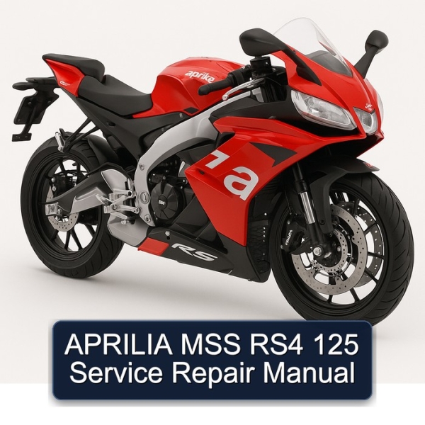 APRILIA MSS RS4 125 Service Repair Manual
