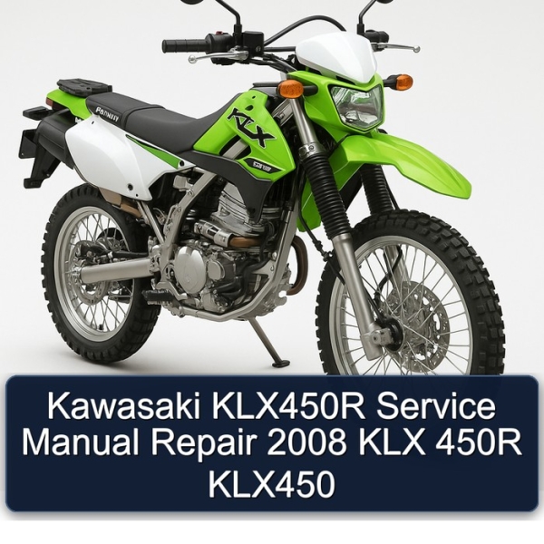 Kawasaki KLX450R Service Manual Repair 2008 KLX 450R KLX450