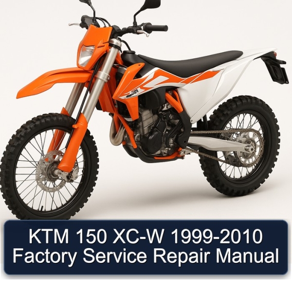 KTM 150 XC-W 1999-2010 Factory Service Repair Manual