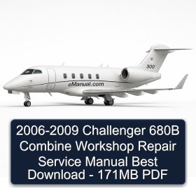 2006-2009 Challenger 680B Combine Workshop Repair Service Manual Best Download - 171MB PDF