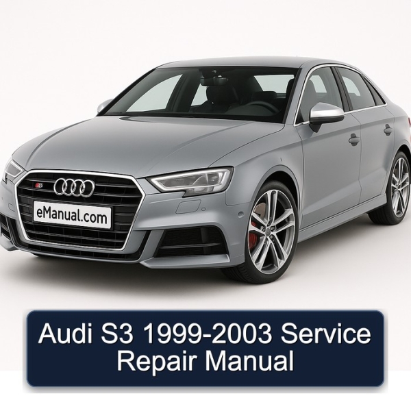 Audi S3 1999-2003 Service Repair Manual