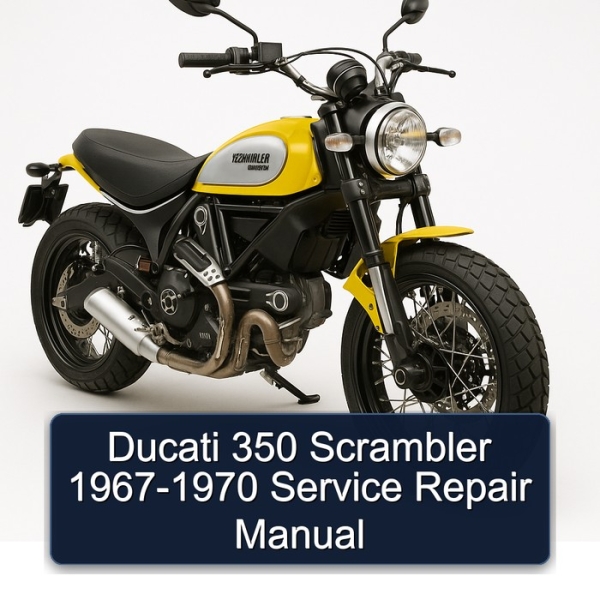 Ducati 350 Scrambler 1967-1970 Service Repair Manual