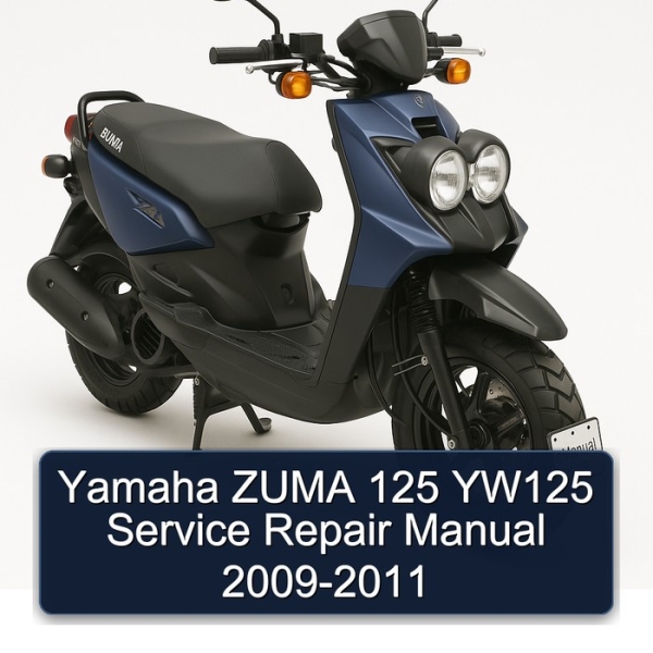 Yamaha ZUMA 125 YW125 Service Repair Manual 2009-2011