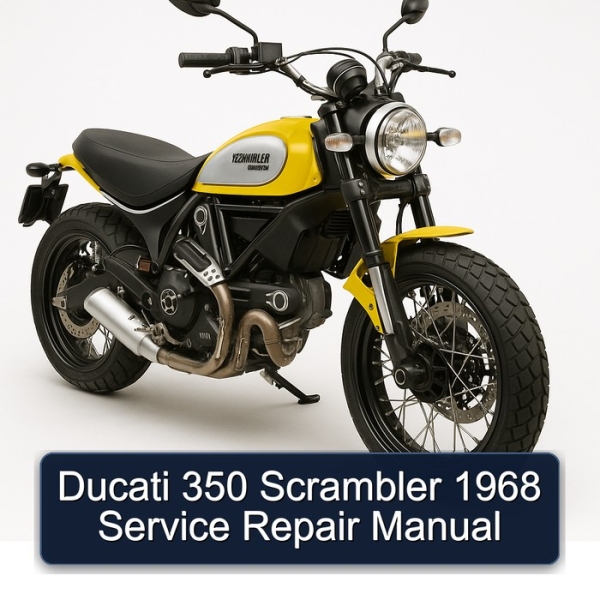 Ducati 350 Scrambler 1968 Service Repair Manual