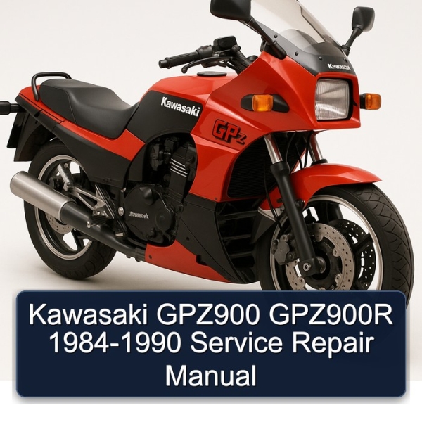 Kawasaki GPZ900 GPZ900R 1984-1990 Service Repair Manual