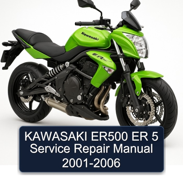 KAWASAKI ER500 ER 5 Service Repair Manual 2001-2006