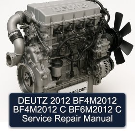 DEUTZ 2012 BF4M2012 BF4M2012 C BF6M2012 C Service Repair Manual