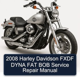 2008 Harley Davidson FXDF DYNA FAT BOB Service Repair Manual